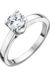 VOGUE Solitaire Sterling Silver Ring