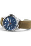 HAMILTON Khaki Aviation Pilot Air Glaciers Automatic Blue Fabric Strap Special Edition