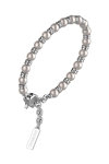 BIKKEMBERGS Rock Stainless Steel Bracelet with Beads