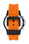 QUANTUM Hunter Chronograph Orange Silicone Strap