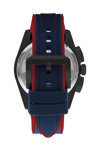 QUANTUM Powertech Chronograph Blue Silicone Strap