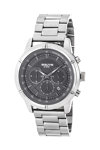 3GUYS Chronograph Silver Stainless Steel Bracelet