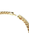 SWAROVSKI White Matrix Tennis bracelet Round cut (Large)