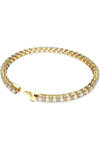 SWAROVSKI White Matrix Tennis bracelet Round cut (Large)