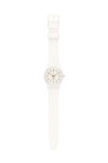 SWATCH White Bishop White Silicone Strap