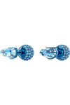 SWAROVSKI Blue Lucent stud earrings pave