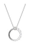 SWAROVSKI White Matrix pendant Crystal Pearl round cut