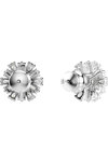 SWAROVSKI White Idyllia stud earrings Snowflake (mixed cuts)