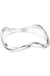 SWAROVSKI White Sublima bangle round cut (Medium)