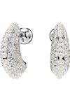SWAROVSKI White Sublima drop earrings Crystal Pearl round cut