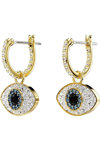 SWAROVSKI Multicolored Symbolica drop earrings Evil Eye