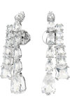 SWAROVSKI White Matrix drop earrings mixed cuts