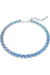 SWAROVSKI Blue Millenia necklace octagon cut