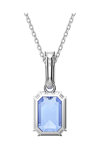 SWAROVSKI Blue Millenia pendant octagon cut