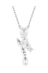 SWAROVSKI White Matrix pendant mixed cuts