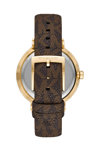 MICHAEL KORS Addyson Crystals Brown Synthetic Strap