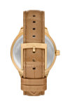 MICHAEL KORS Sage Crystals Brown Leather Strap