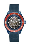 RADO Captain Cook Automatic Skeleton Blue Rubber Strap Limited Edition (R32152209)