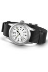 HAMILTON Khaki Field Mechanical Black Fabric Strap