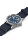 HAMILTON Khaki Field Mechanical Blue Fabric Strap