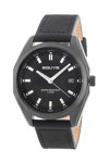 3GUYS Black Leather Strap