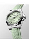 LONGINES Conquest Automatic Green Rubber Strap