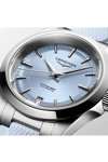 LONGINES Conquest Automatic Light Blue Rubber Strap