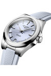 LONGINES Conquest Automatic Light Blue Rubber Strap