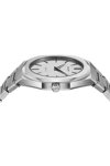 D1 MILANO Ultra Thin Silver Stainless Steel Bracelet