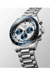 LONGINES Conquest Automatic Chronograph Silver Stainless Steel Bracelet