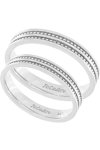 9ct White Gold Wedding Rings by FaCaD’oro