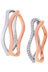 9ct Rose Gold and White Gold Wedding Rings by FaCaD’oro
