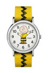 TIMEX Weekender x Peanuts Charlie Brown Two Tone Fabric Strap