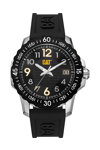 CATERPILLAR Downforce Black Silicone Strap