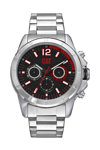 CATERPILLAR Big Twist 24 Chronograph Silver Stainless Steel Bracelet