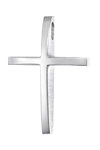 14ct White Gold Cross by TRIANTOS