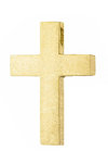 Βαπτιστικός σταυρός διπλής όψης TRIANTOS από χρυσό 14Κ