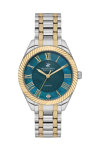 BEVERLY HILLS POLO CLUB Diamonds Two Tone Stainless Steel Bracelet