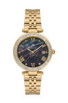 BEVERLY HILLS POLO CLUB Crystals Gold Stainless Steel Bracelet