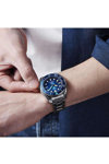 SEIKO Prospex Great Blue Sumo Scuba Divers Automatic PADI Silver Stainless Steel Bracelet Special Edition