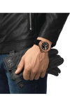 TISSOT T-Race Powermatic 80 Black Silicone Strap