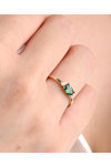 14ct Gold Ring by FaCaDoro with Zircons (No 53)