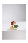 Δαχτυλίδι DOUKISSA NOMIKOU Eye Sea You Ring Emerald (One Size)