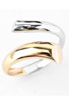 Δαχτυλίδι SAVVIDIS από χρυσό και λευκόχρυσο 14Κ (Νο 51)