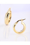 14ct Gold Hoop Earrings by SAVVIDIS