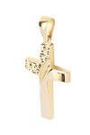 Βαπτιστικός σταυρός SAVVIDIS από χρυσό 14K