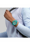 SWATCH Big Bold Colors Of Joy Turquoise Biosourced Bracelet