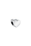 Stainless Steel Addon Bead Themed Heart for the MORELLATO Drops Series