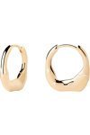 PDPAOLA Essentials 18ct Gold-Plated Sterling Silver Mini Magma Hoops