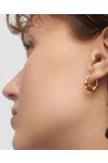 PDPAOLA Essentials 18ct Gold-Plated Sterling Silver Mini Magma Hoops